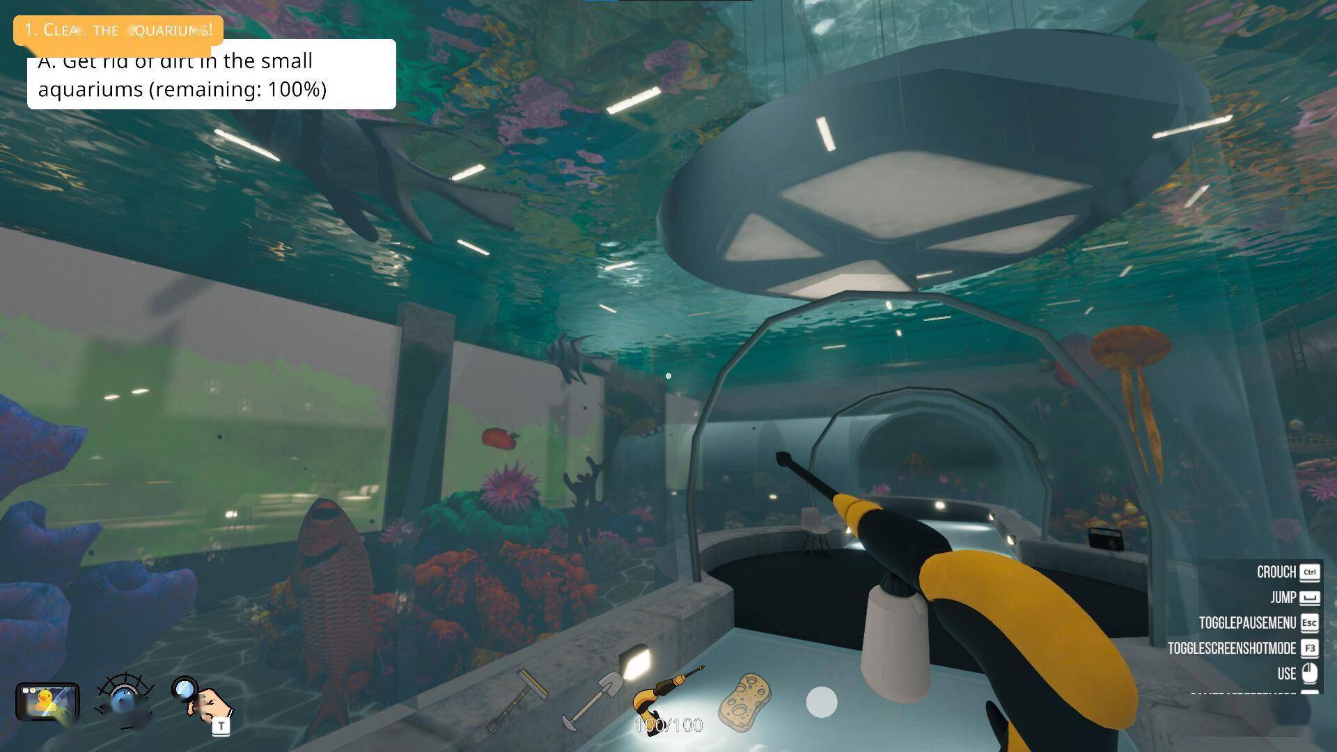 冲就完事 类 游戏 现已在Steam平台正式推出 泳池清洁模拟器