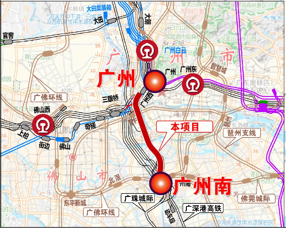 广州到南雄高铁规划图图片