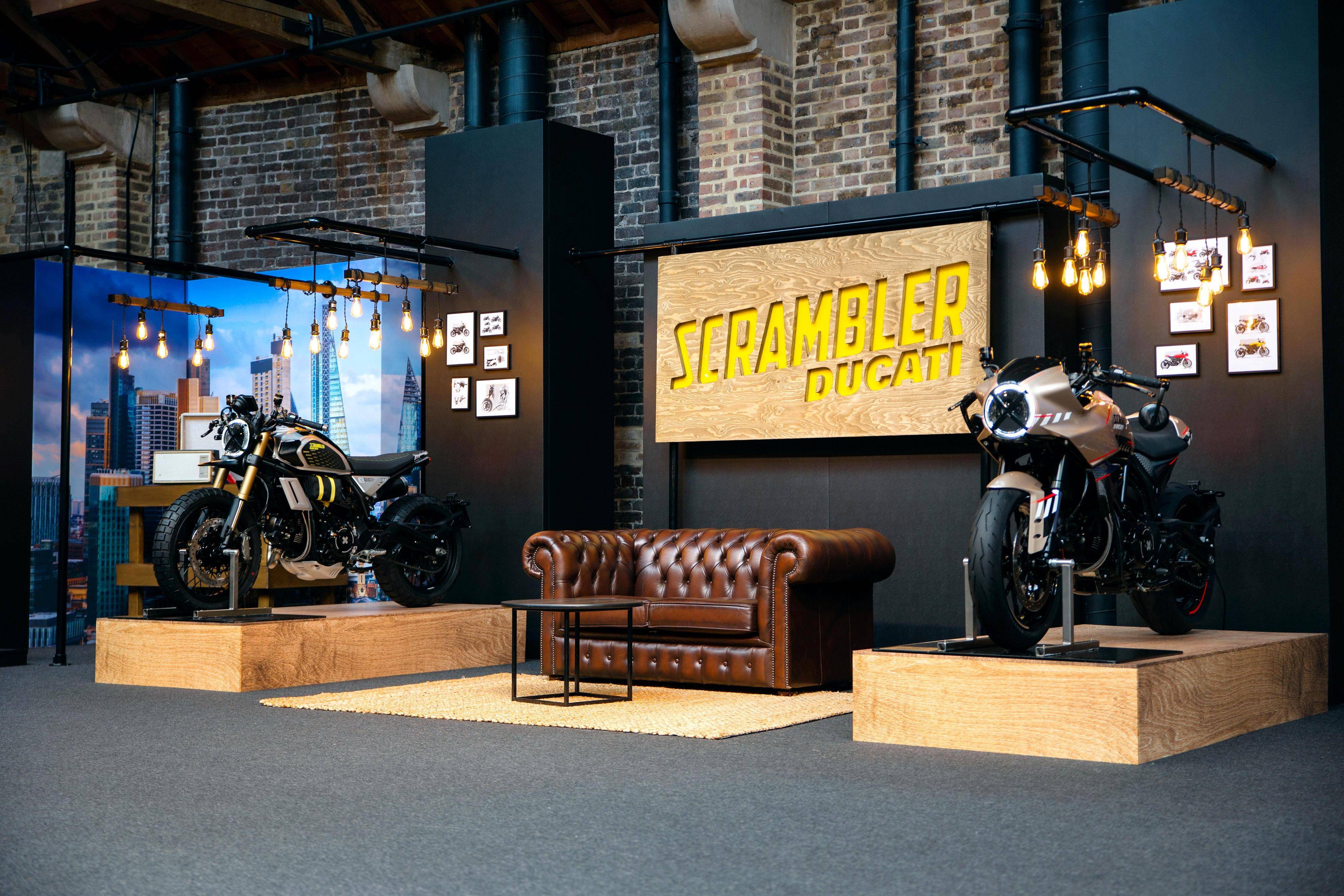 杜卡迪展示两台scrambler改装概念车