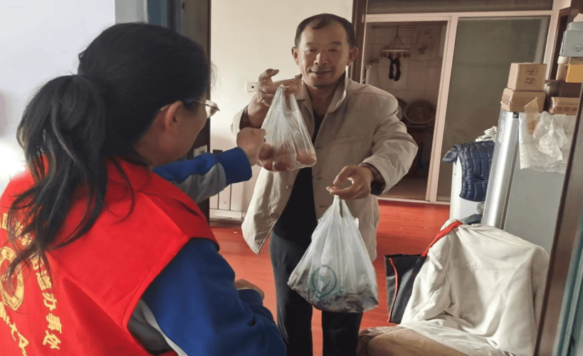端午】张新街道张新社区开展"我们的节日·端午节送温暖"志愿服务活动