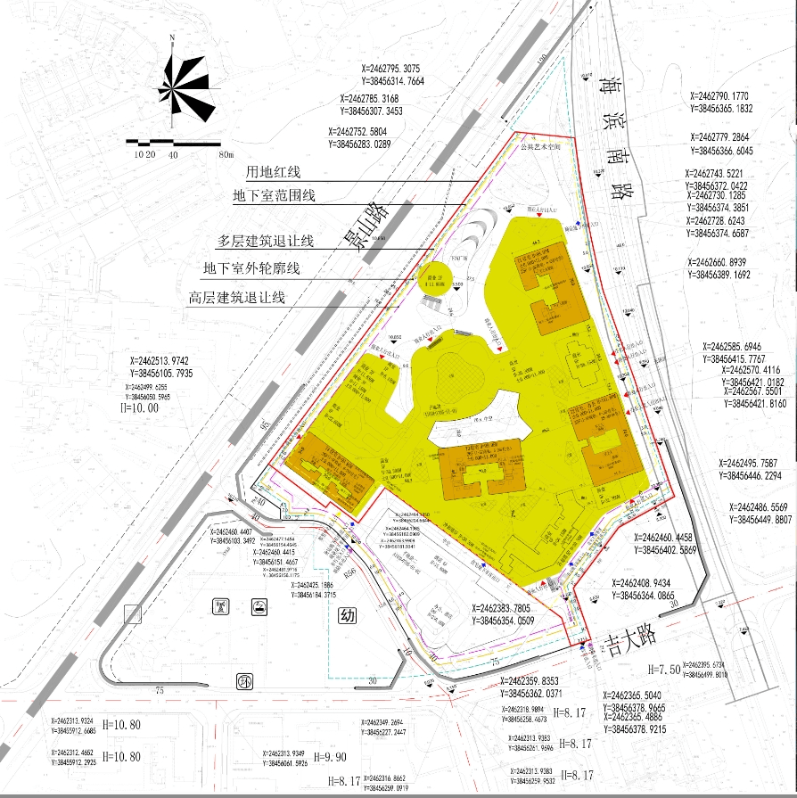 珠海城市之心规划图图片