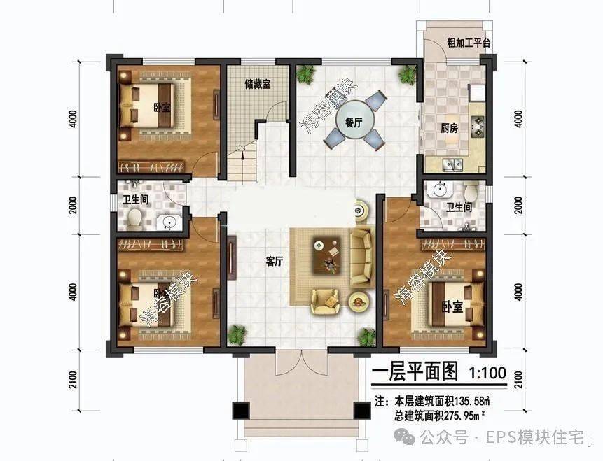 10米x13米房屋设计图图片