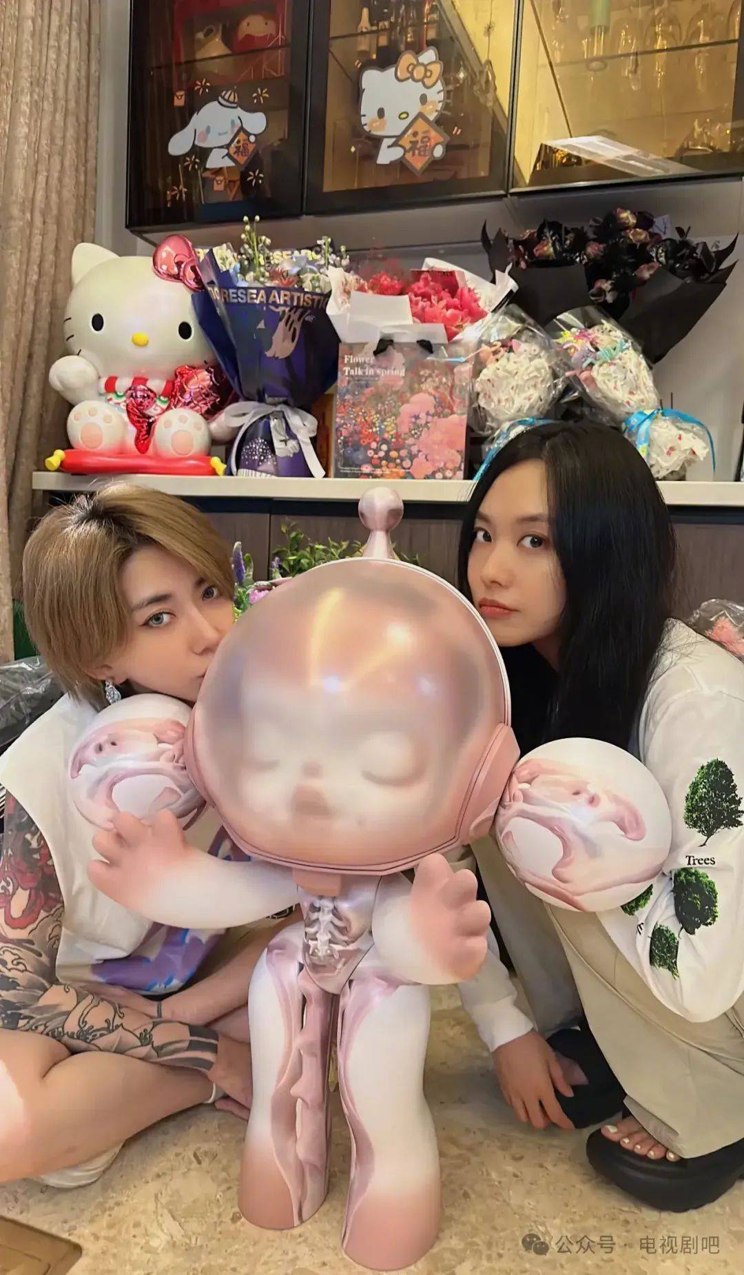 王霏霏发文为刘忻庆生:给我快乐健康起来