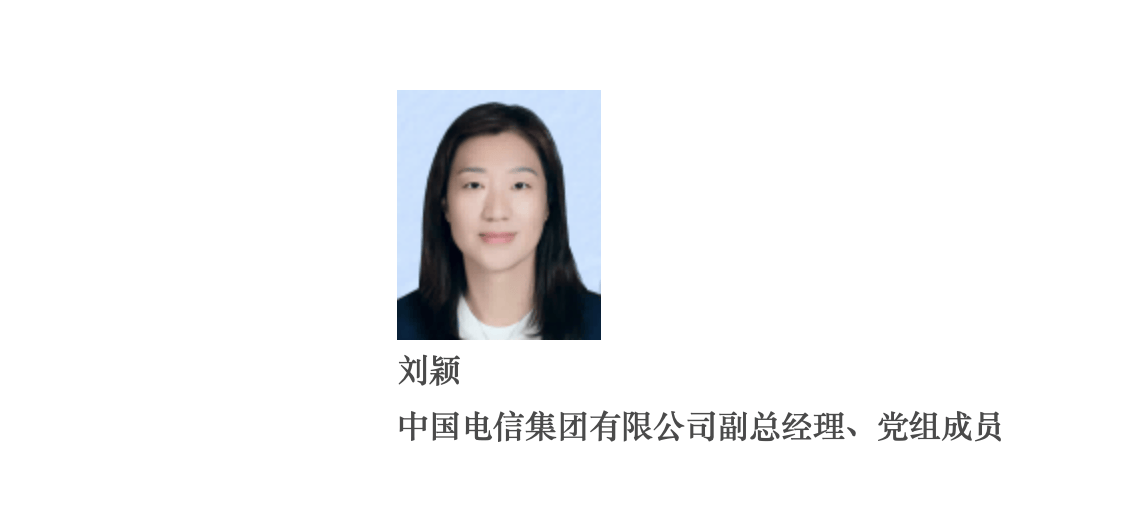 刘颖已任中国电信副总经理,党组成员