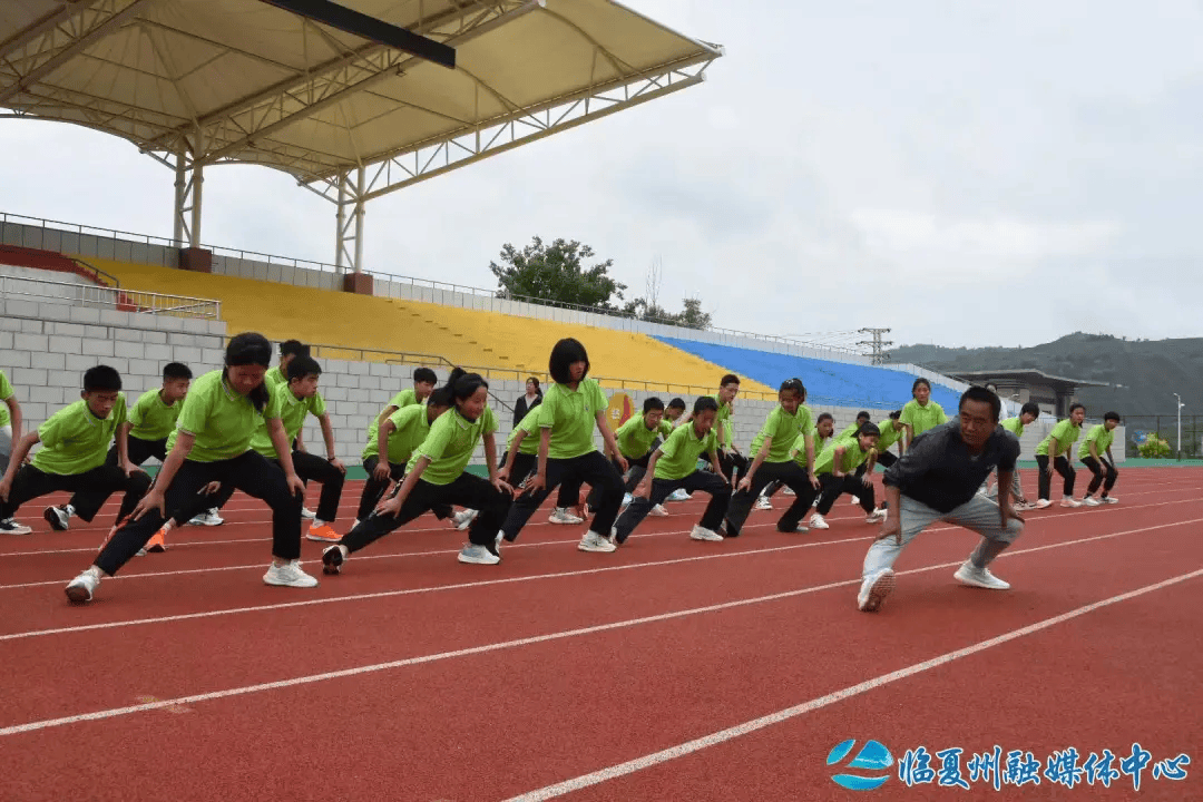 2024年临夏州体校青少年田径训练营开营