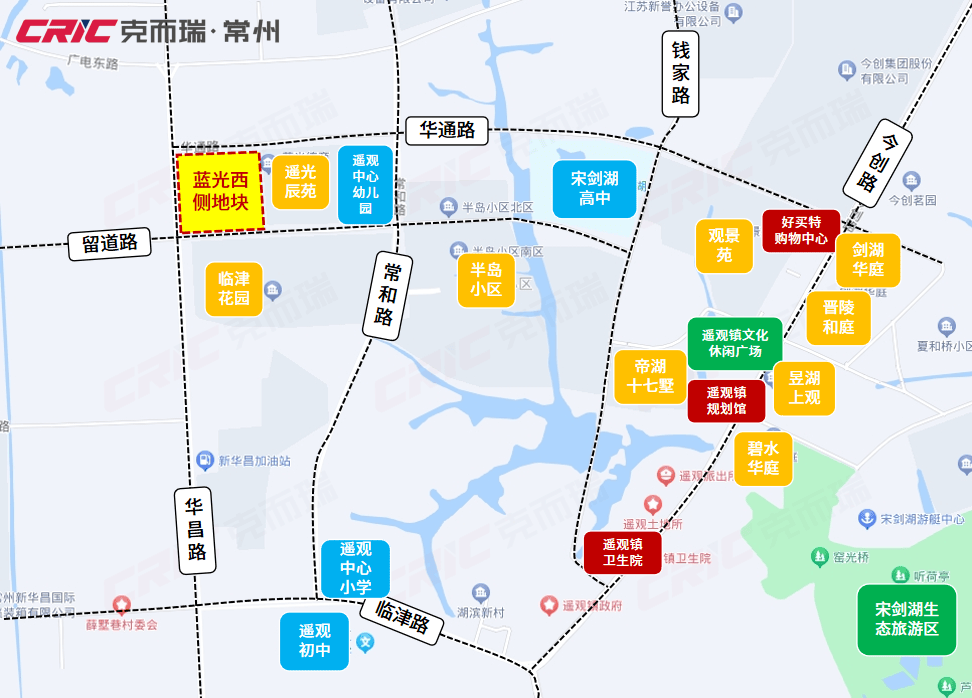 5,常州经开区两宗拟出让宅地规划条件批后公布