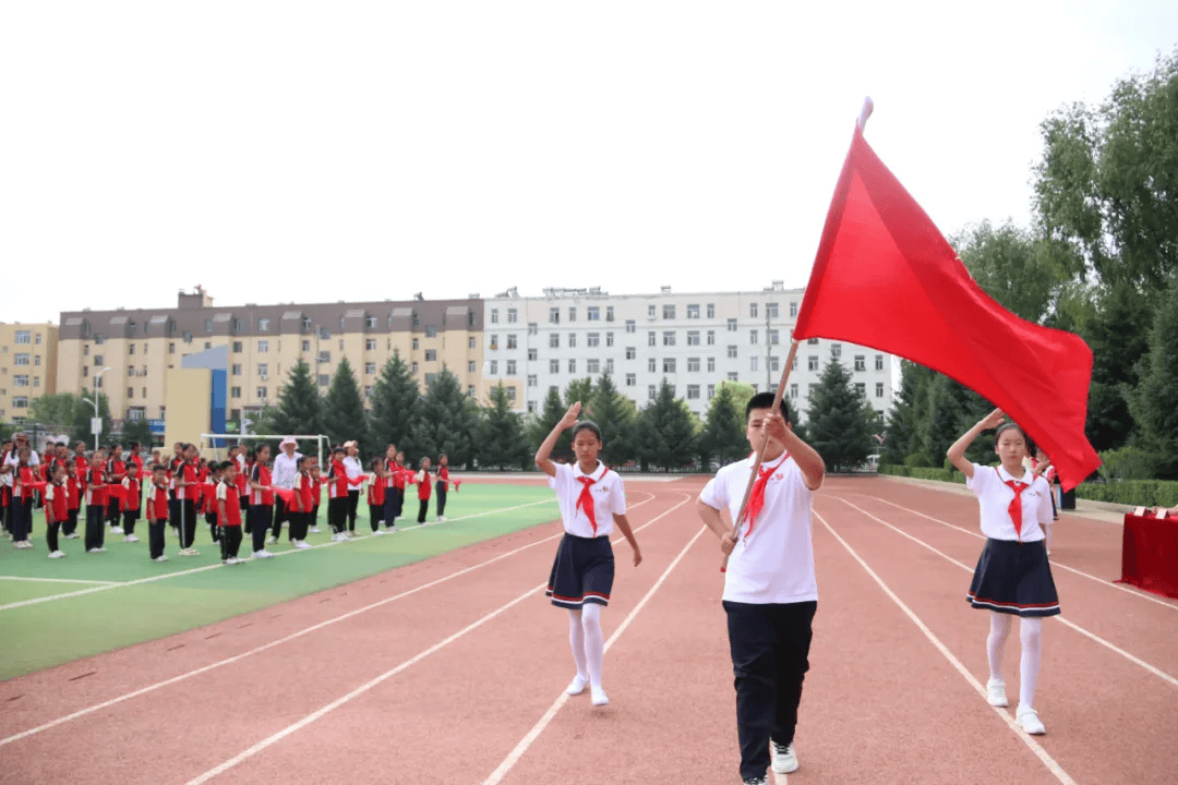 2024年"红领巾爱祖国"林西县少先队示范性集中入队仪式