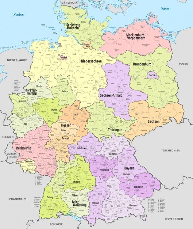 欧洲杯地理学堂：德国，名字为什么那么多？
