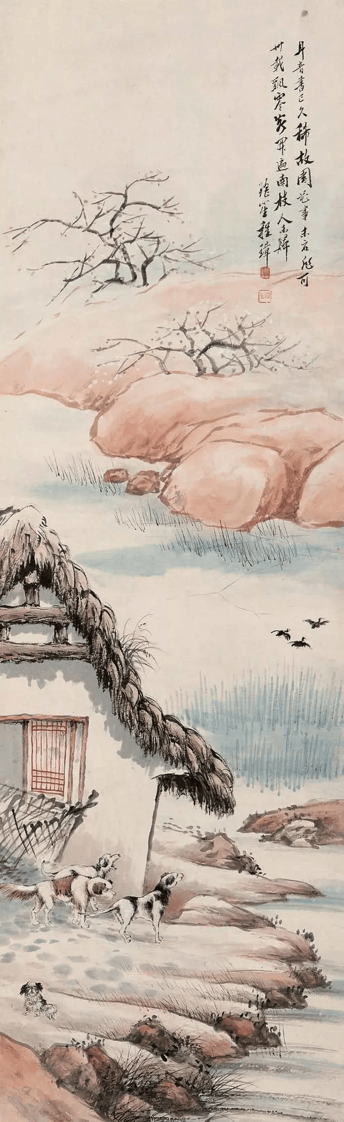 程璋，在近代画坛独树一帜，敷色典雅，作品形象生动_搜狐网