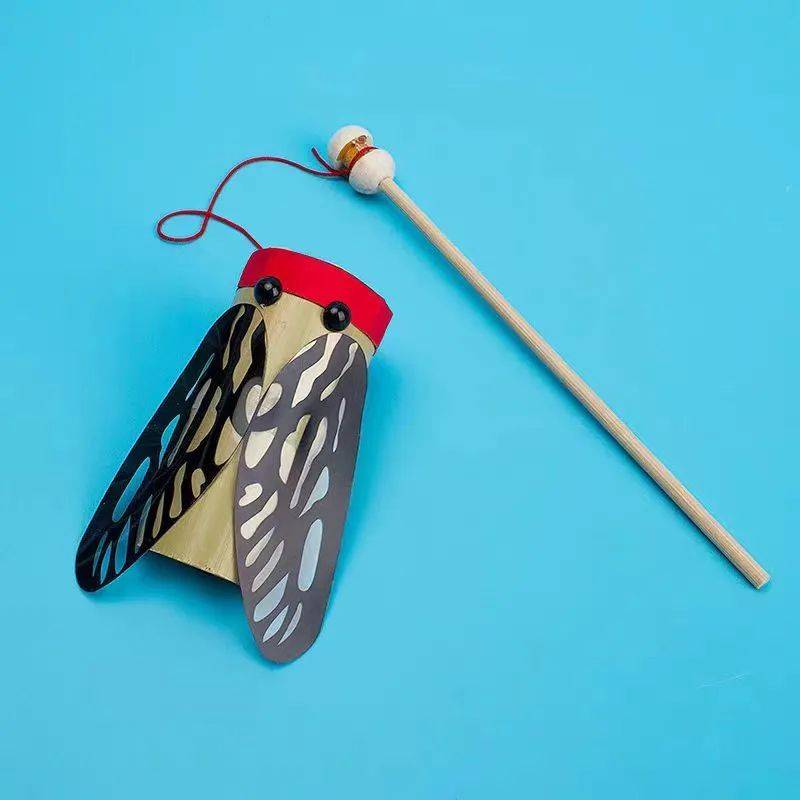 全面了解了蝉的一生，大家一起动起手来制作竹蝉吧！将蝉的声音永远留在