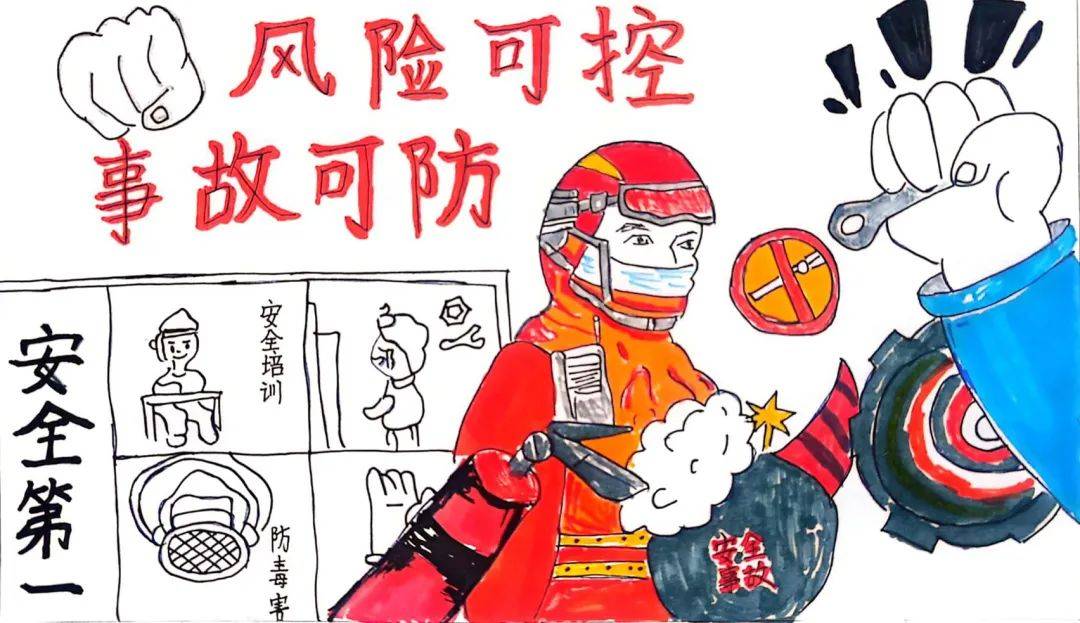 潞安化工安全理念主题《员工话与画》二季度优秀作品展示(一)