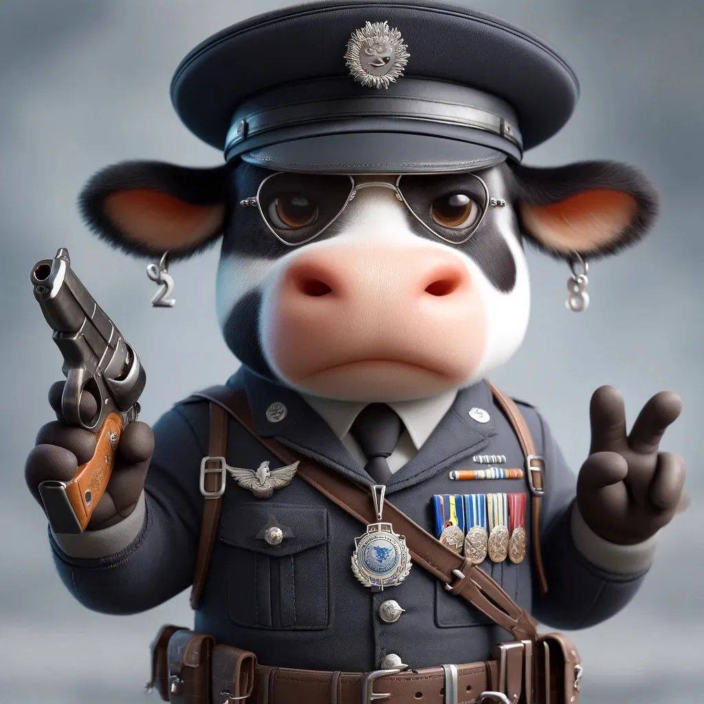 萌萌哒十二生肖警察头像!