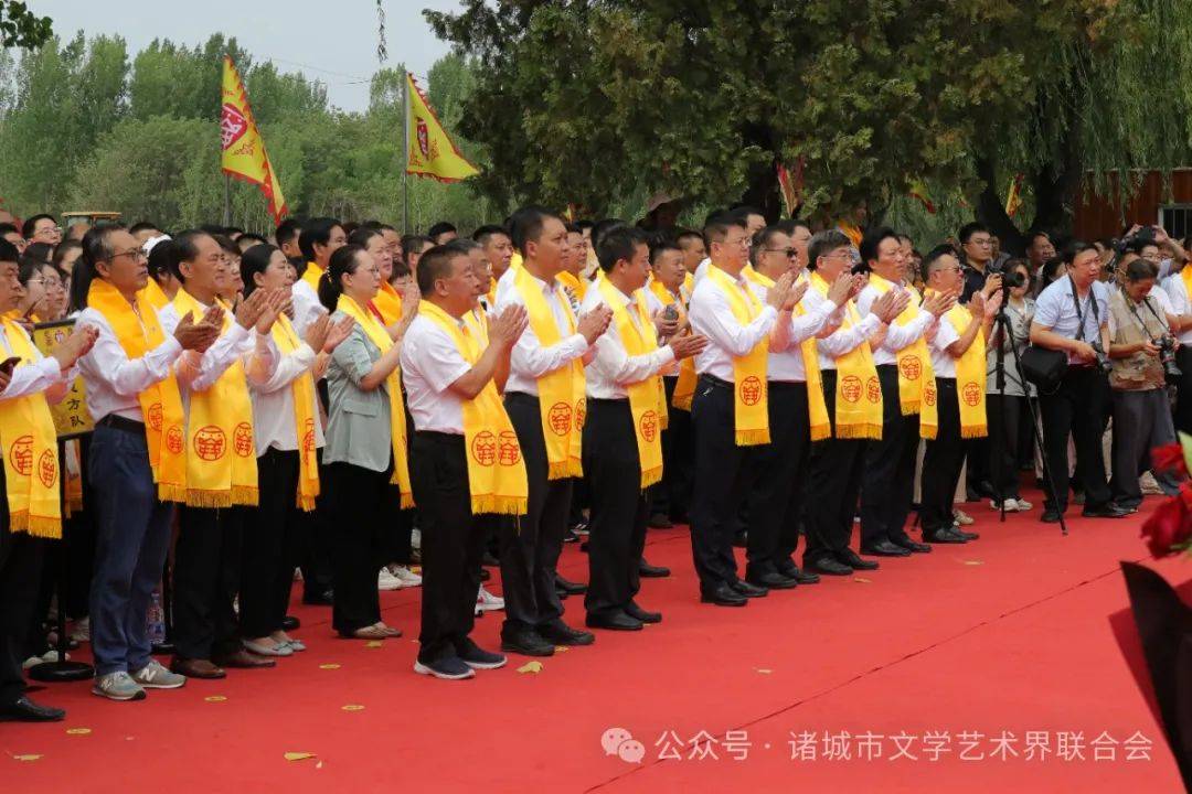 【乡村文化振兴】2024舜帝故里(诸城)祭舜大典在诸城市大舜苑舜庙举行