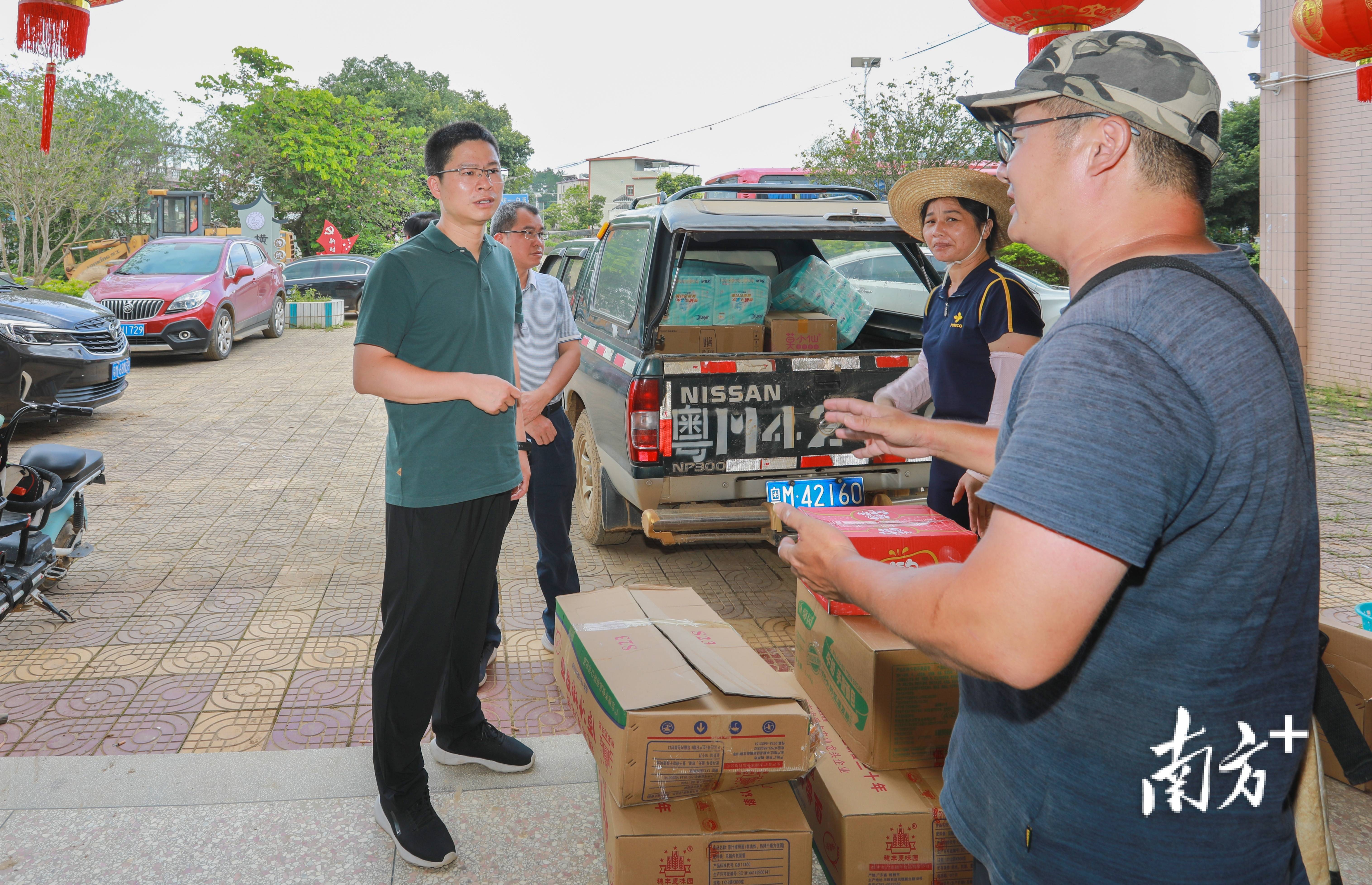 王锋到梅县区松源镇检查指导灾后重建工作