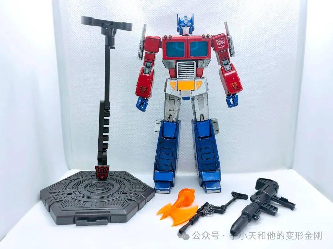 【评玩具】子小天:蟹子测评《yolopark amk pro g1擎天柱,三个字:好好