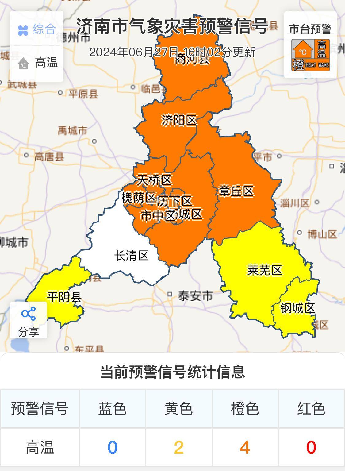 市中区,槐荫区,天桥区,历城区,高新区,南部山区和起步区仍将出现大