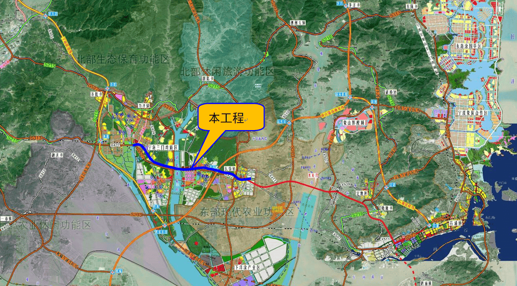 宁海长街道路规划图片