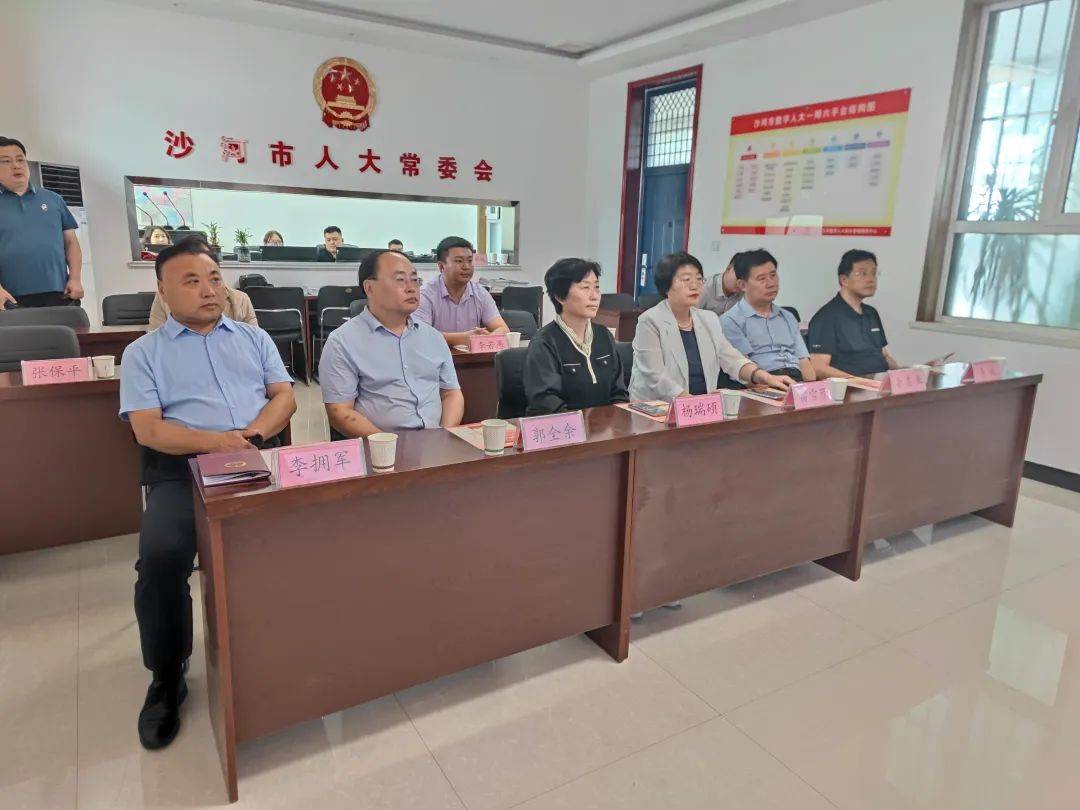 市人大常委会副主任雷雪芹带队赴河北省考察联动监督工作