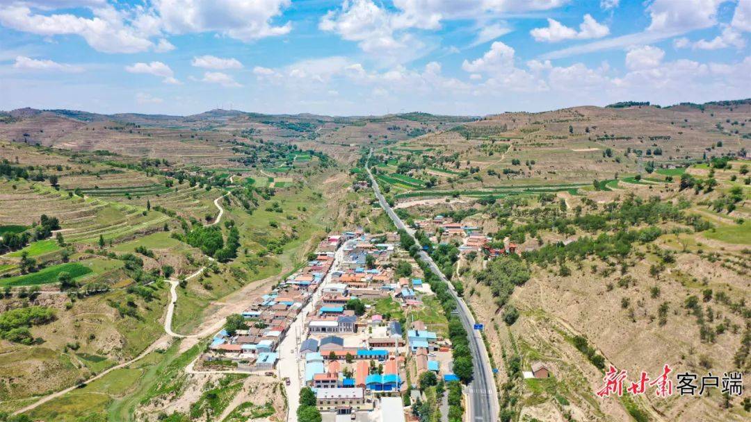 白银市会宁县:美丽乡村入画来_青江_太平店镇_甘肃