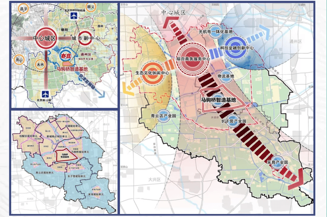 北京通州2030年规划图图片