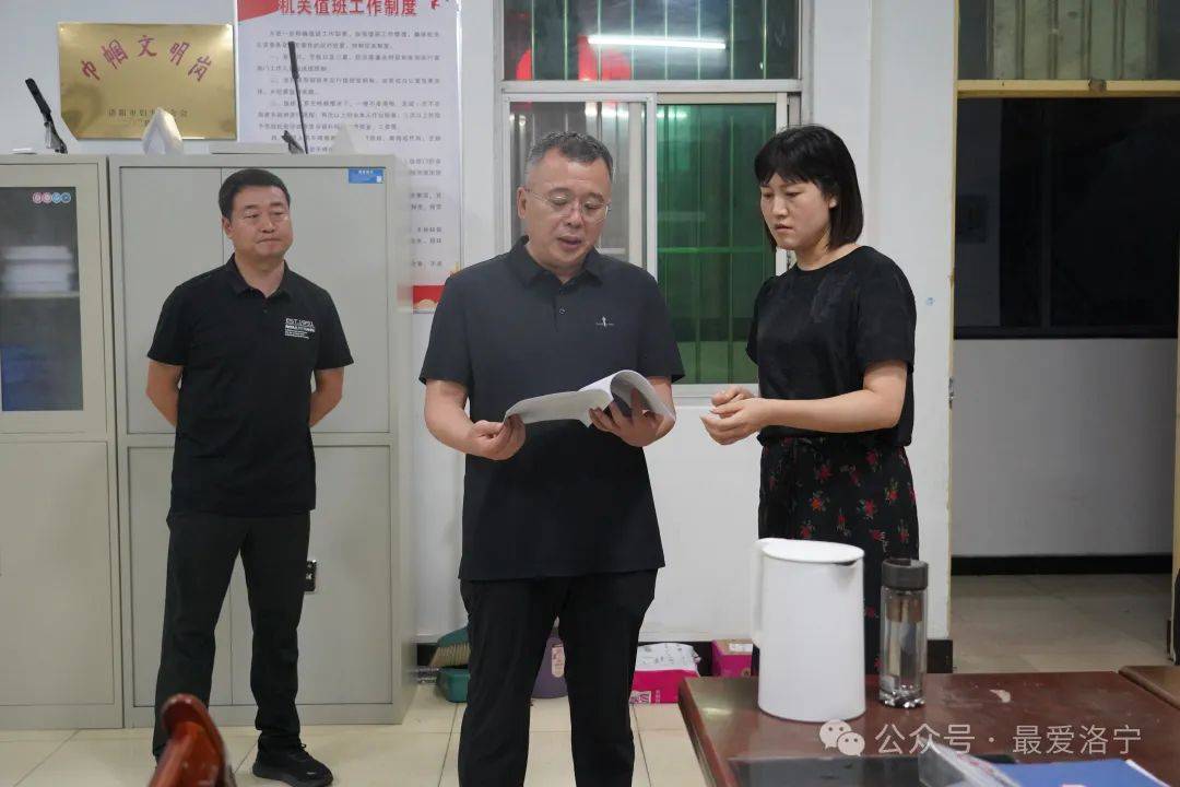 王瑞到各乡镇督导防汛工作_应急_洛宁_街道