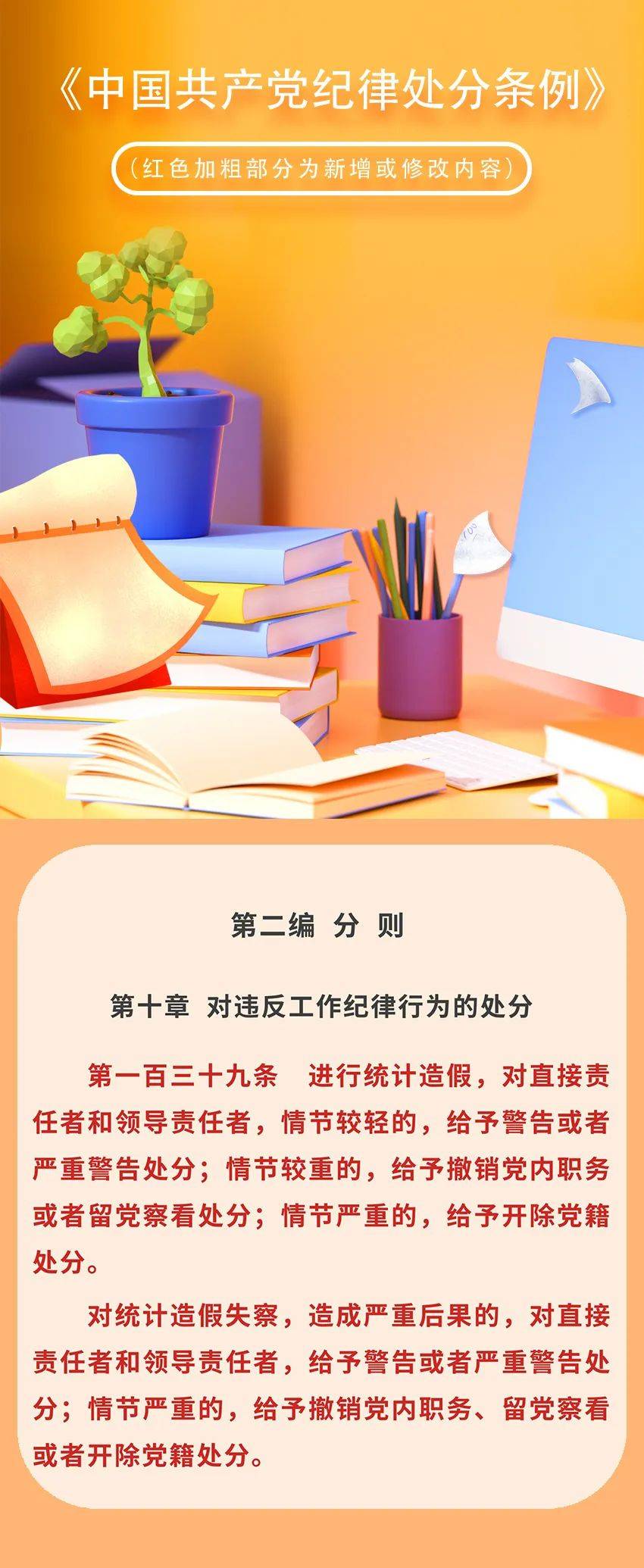 党纪每日学|对违反工作纪律行为的处分⑥