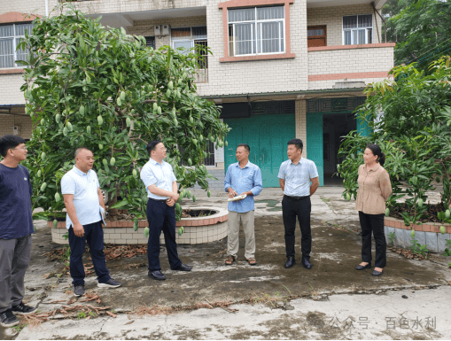 田东县政府领导带队开展汛期水库安全检查