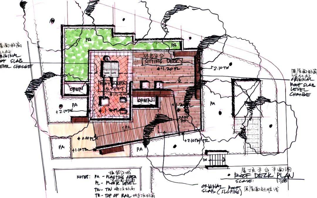 (平面图)交付成果花园庭院60平米以上按照25元/m05计费(2次30分钟