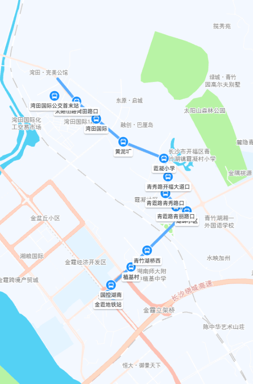 望城公交地铁换乘攻略已送达!