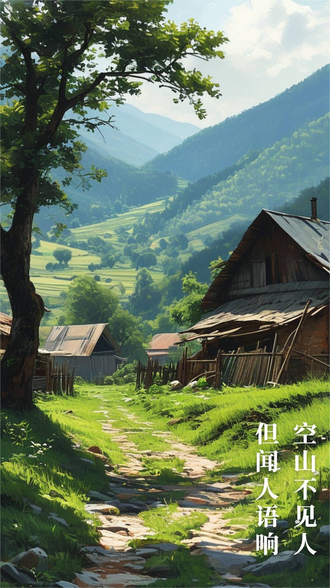 宁静_笔下_田园