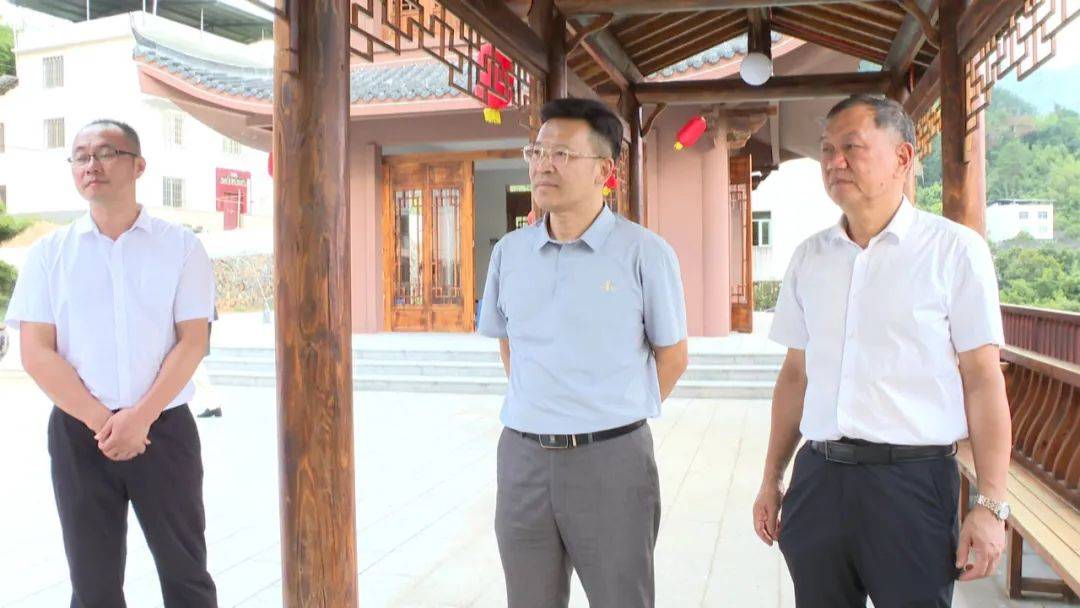 当天,林岩峰一行还前往城西街道龙亭村,就乡村振兴建设情况进行视察.