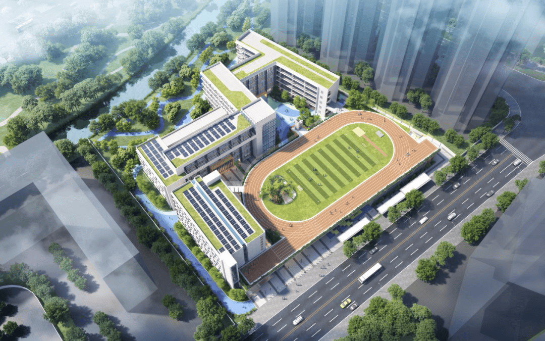 (东校区)改扩建项目方案广大附中黄埔实验学校由中建四局自主设计的
