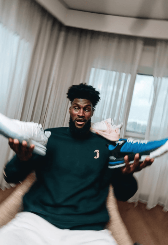 乔纳森-艾萨克推出自己的第一代签名鞋judah 1,售价210美元.