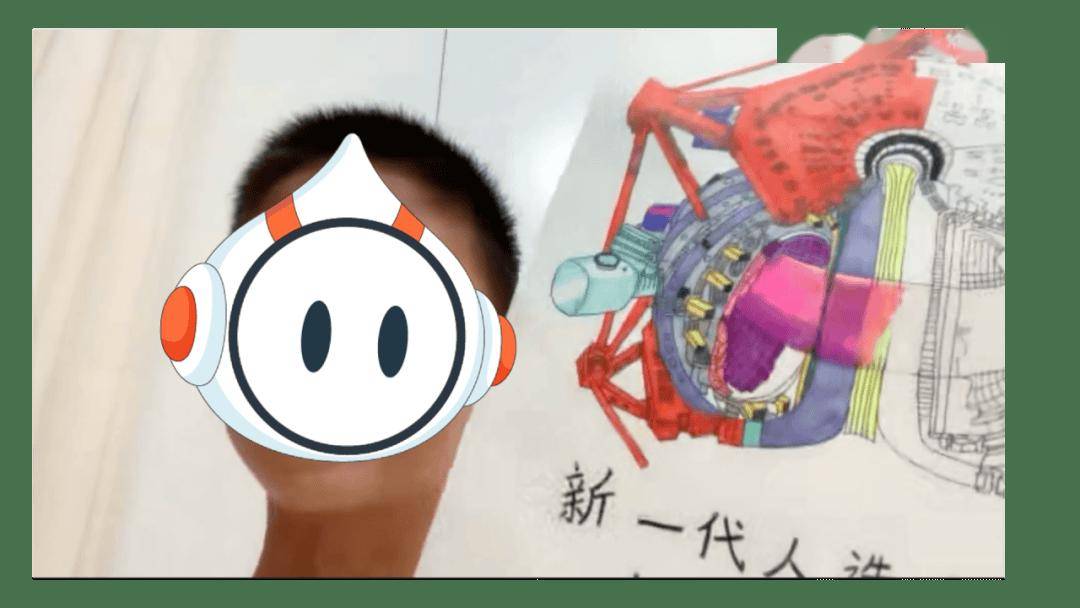 小学生硬核手绘人造太阳