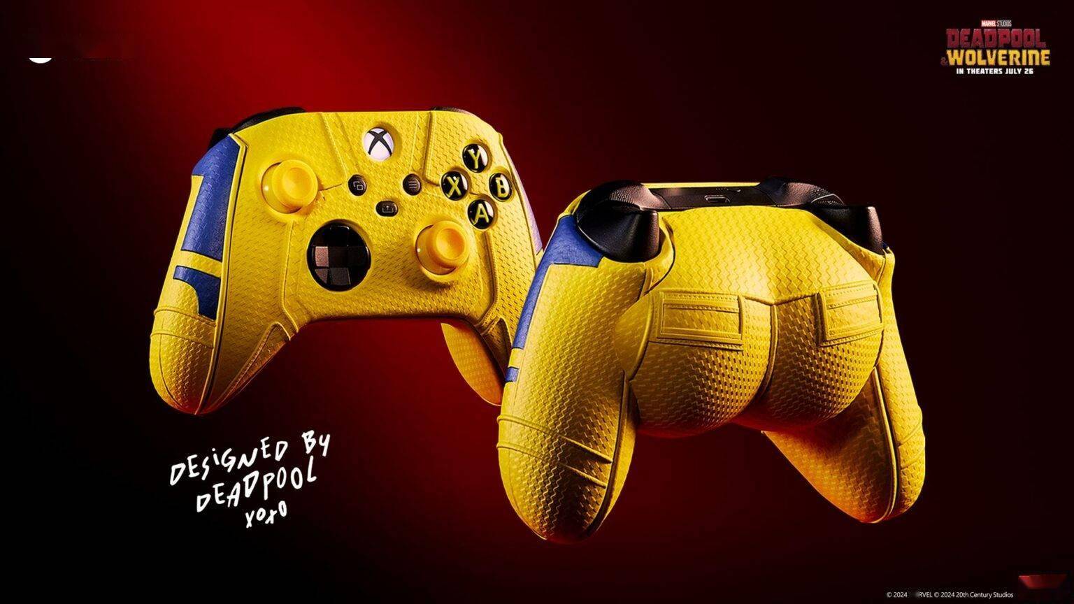 微软发布《金刚狼》主题Xbox控制器 背部配备有5颗磁吸点