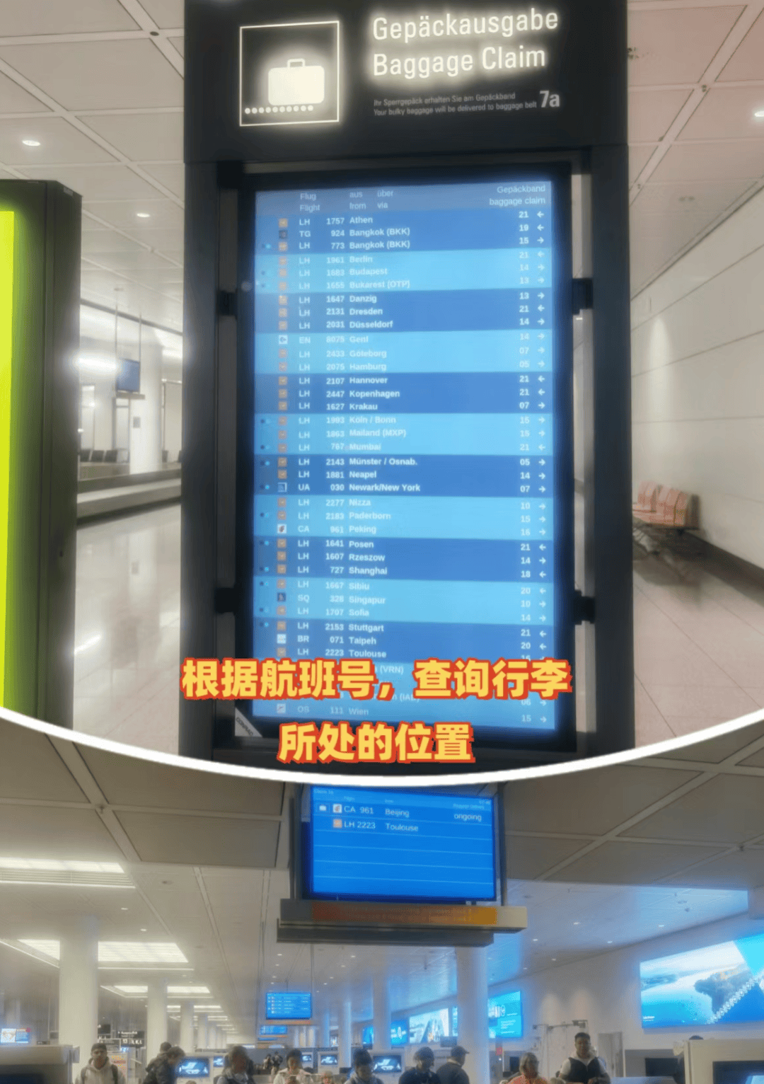 坐飞机指南——(6、取行李)_Luggage_Baggage_Check