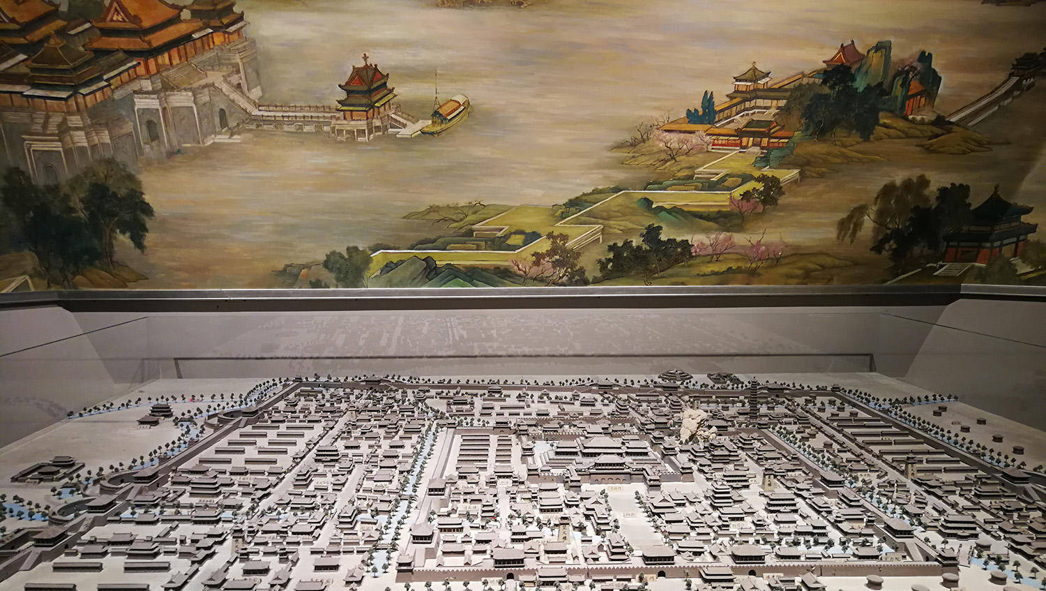 北宋京城汴梁繁華圖 パーテーション 間仕切り 站在这座九百年前