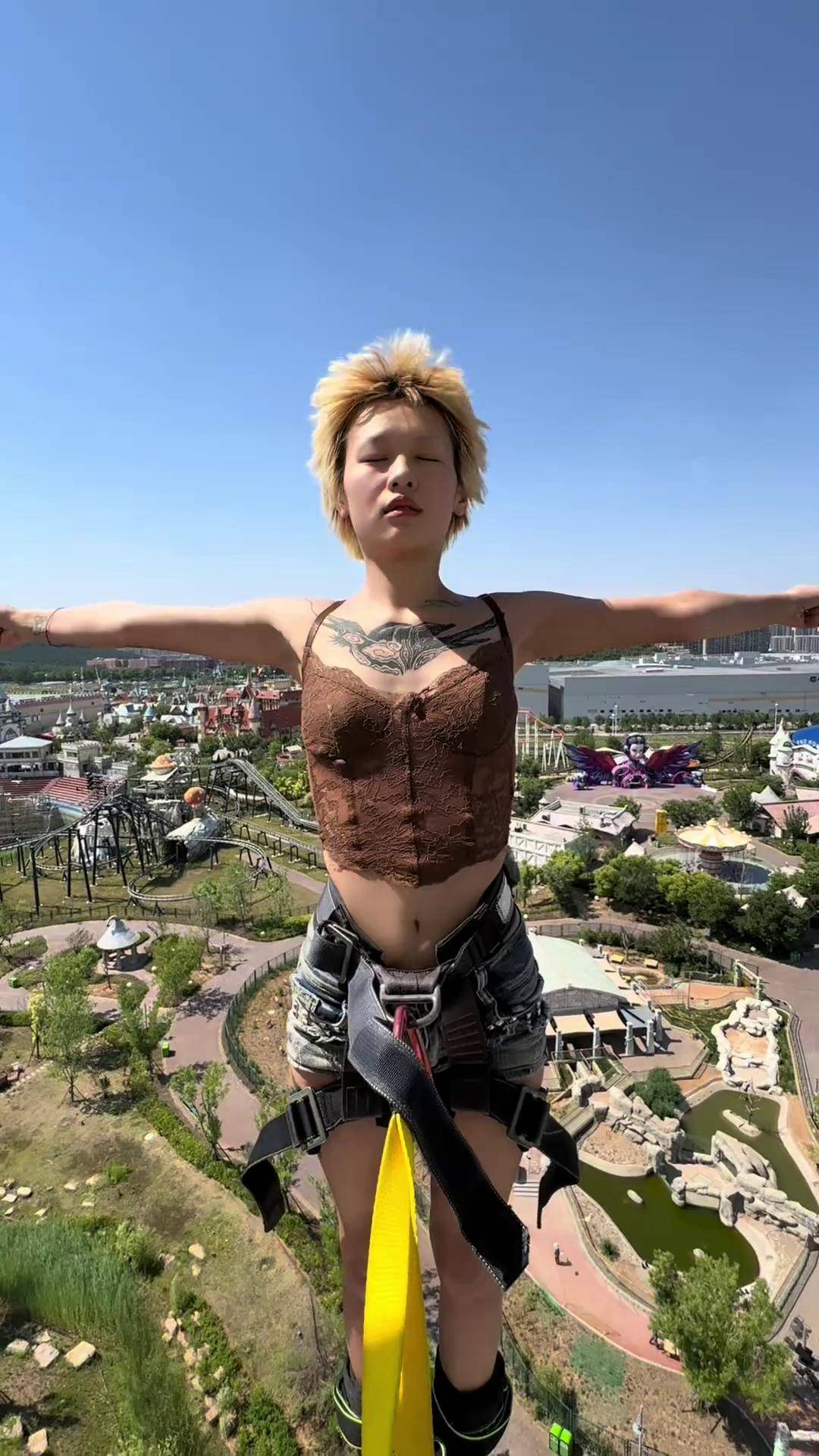 山东蹦极 济南蹦极 融创乐园蹦极