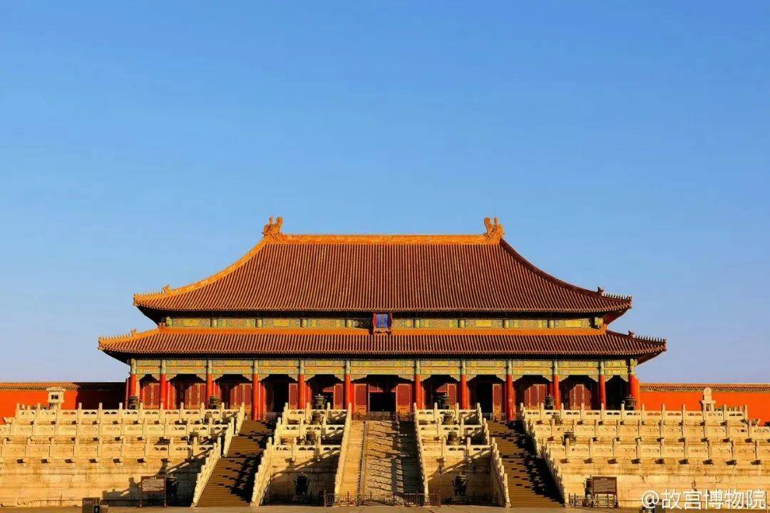 北京故宫太和殿的样子