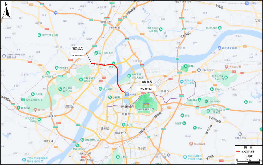 不仅如此,近日自然资源部网站公示了南京上元门过江通道(南京北站b
