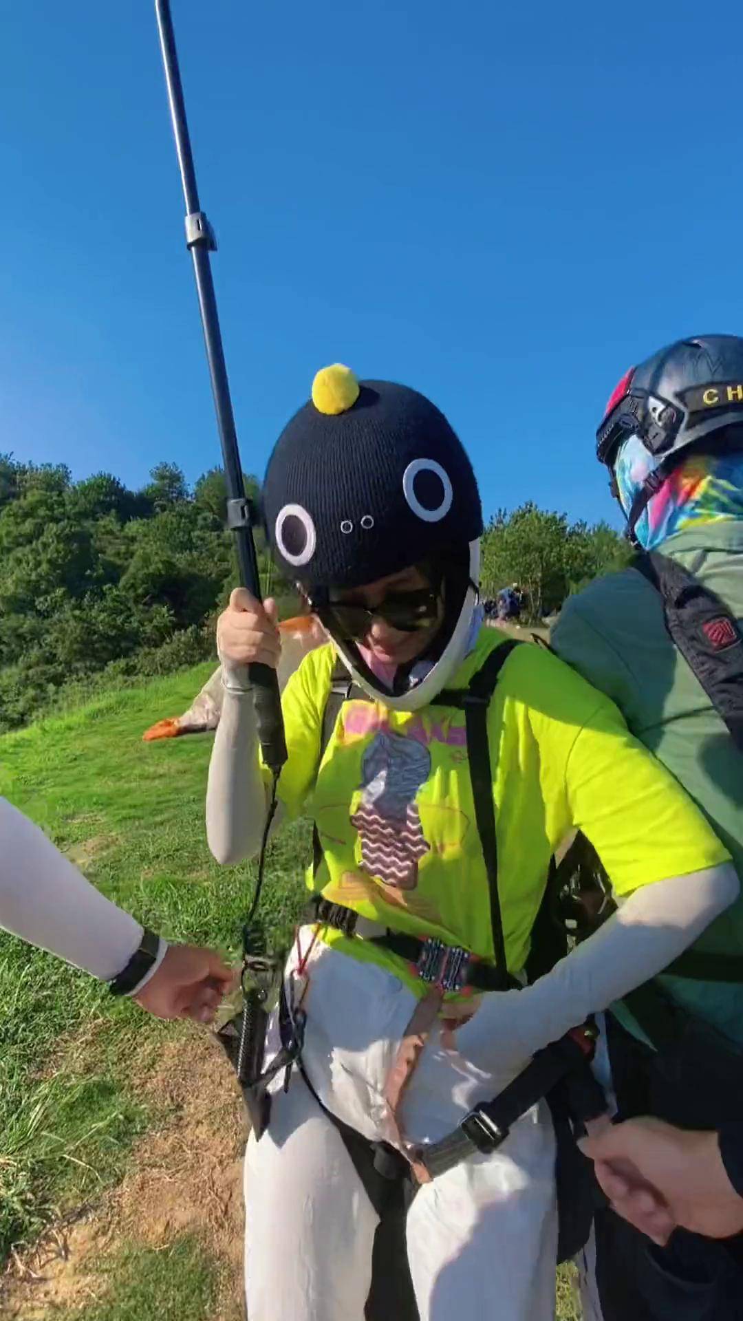 我不允许你还不知道长沙黑麋峰滑翔伞六周年庆 双人飞行99,单人飞行68