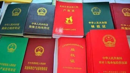 ，集体土地所有权，集体建设用地使用权，集体财产权，小水利工程产权。为什么要七权同确？前面说过，农村的