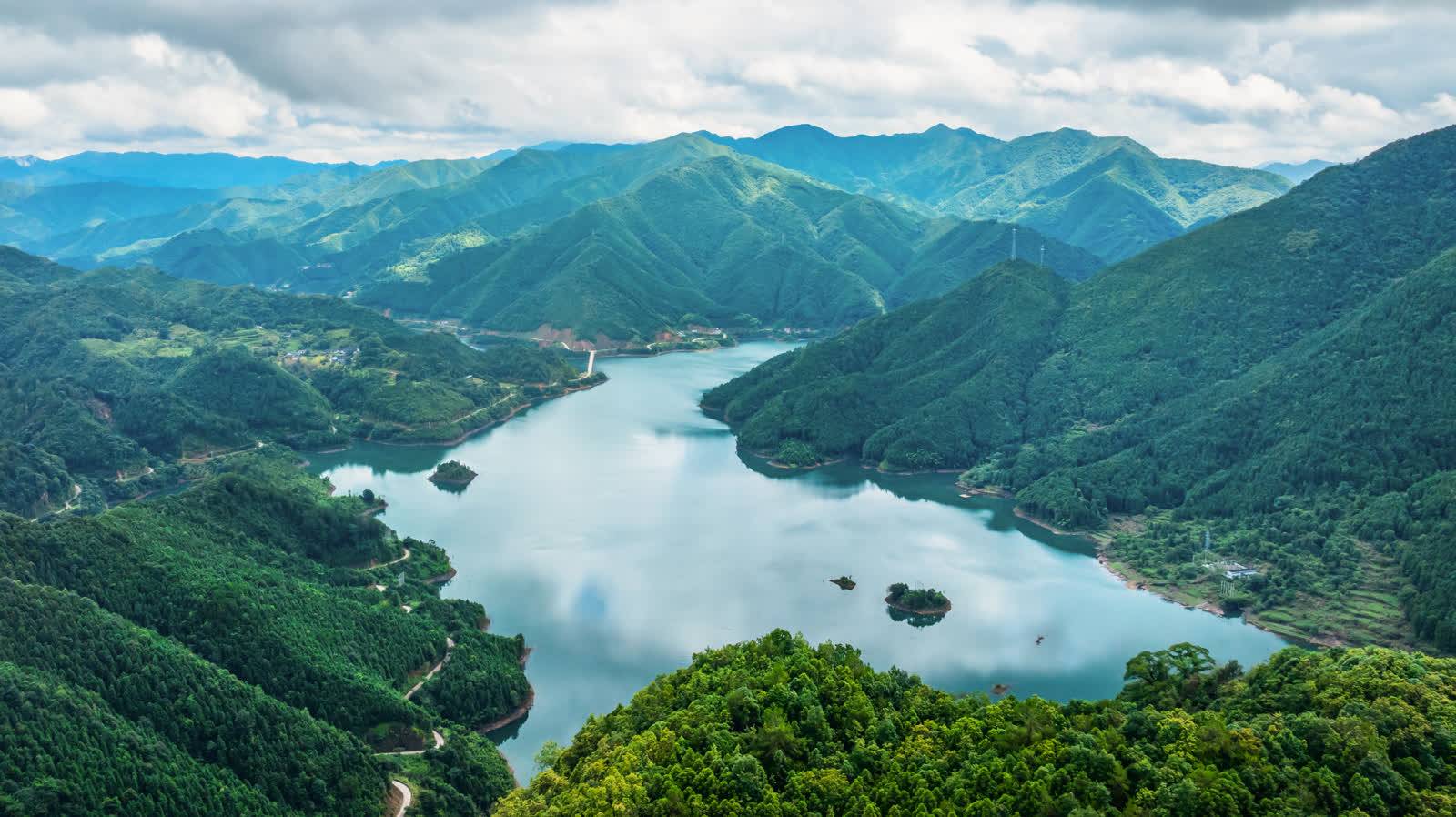 江华涔天河水库:感受"人间瑶池"的独特魅力_湖南省_李忠林_旅游观光