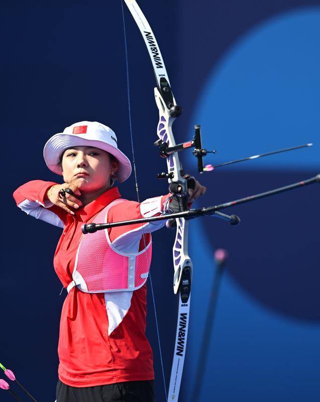 中国女子射箭队美女图片