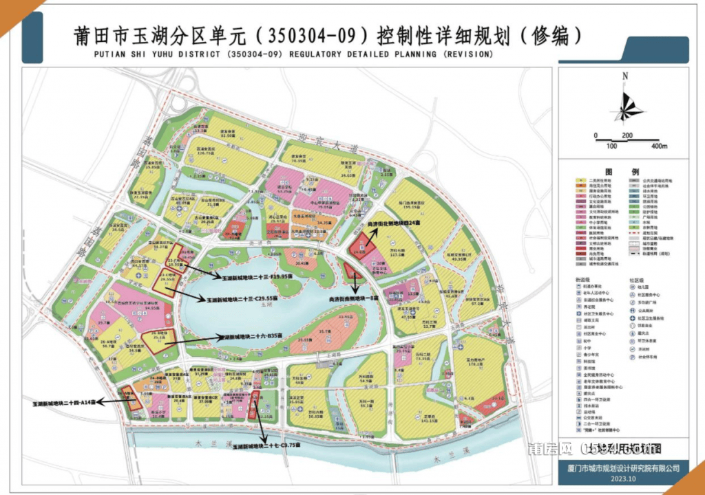 莆田玉湖公园规划图片