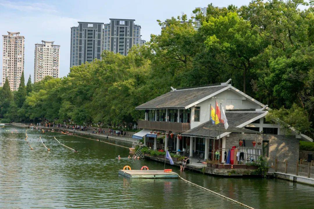 温州鹿城发布>发布于:>北京市>老城区的夏天九山湖从九山游泳馆出来就
