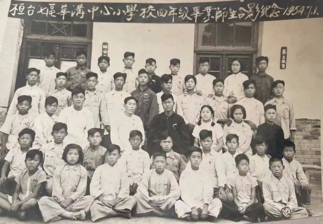 (1954年4月)▲ 桓台县夏庄乡第二联合诊所同仁合影.