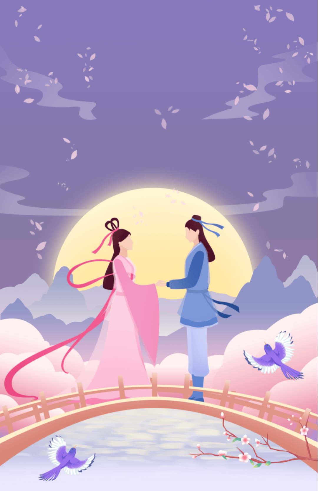 牛郎织女今年不走鹊桥?直接打卫星电话了!