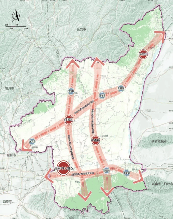 陕西铜川新区未来走向图片