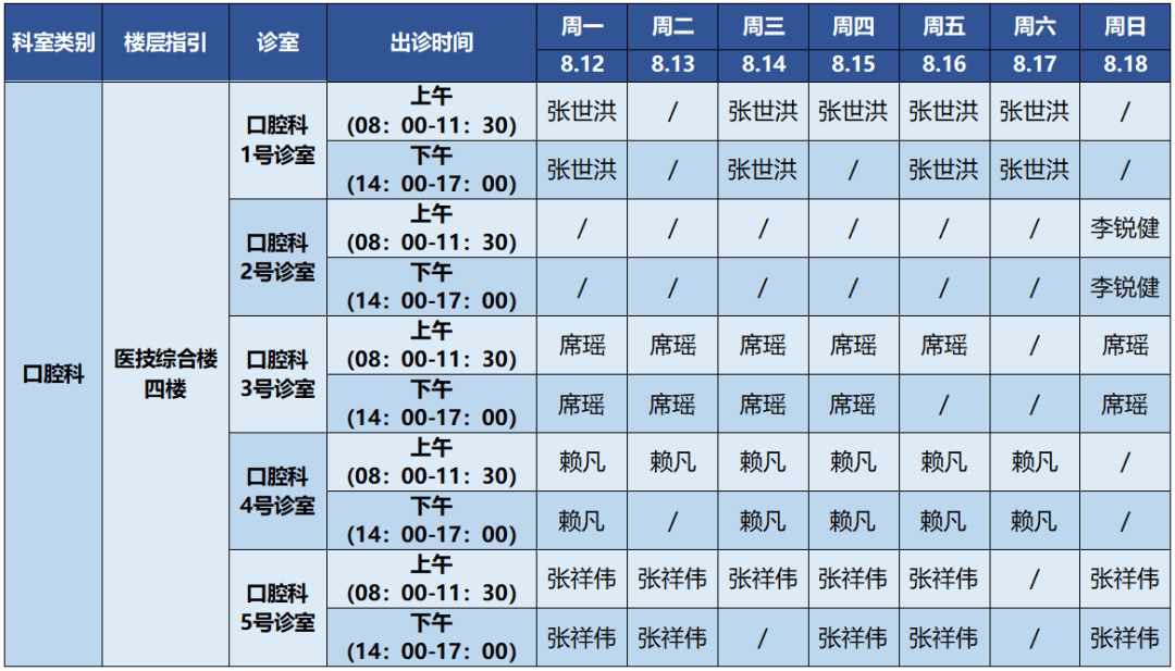 就诊时间图片